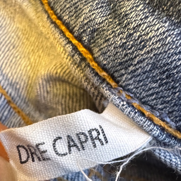 Rag & Bone Dre Capri Light Blue Ankle Jeans - Picture 9 of 11